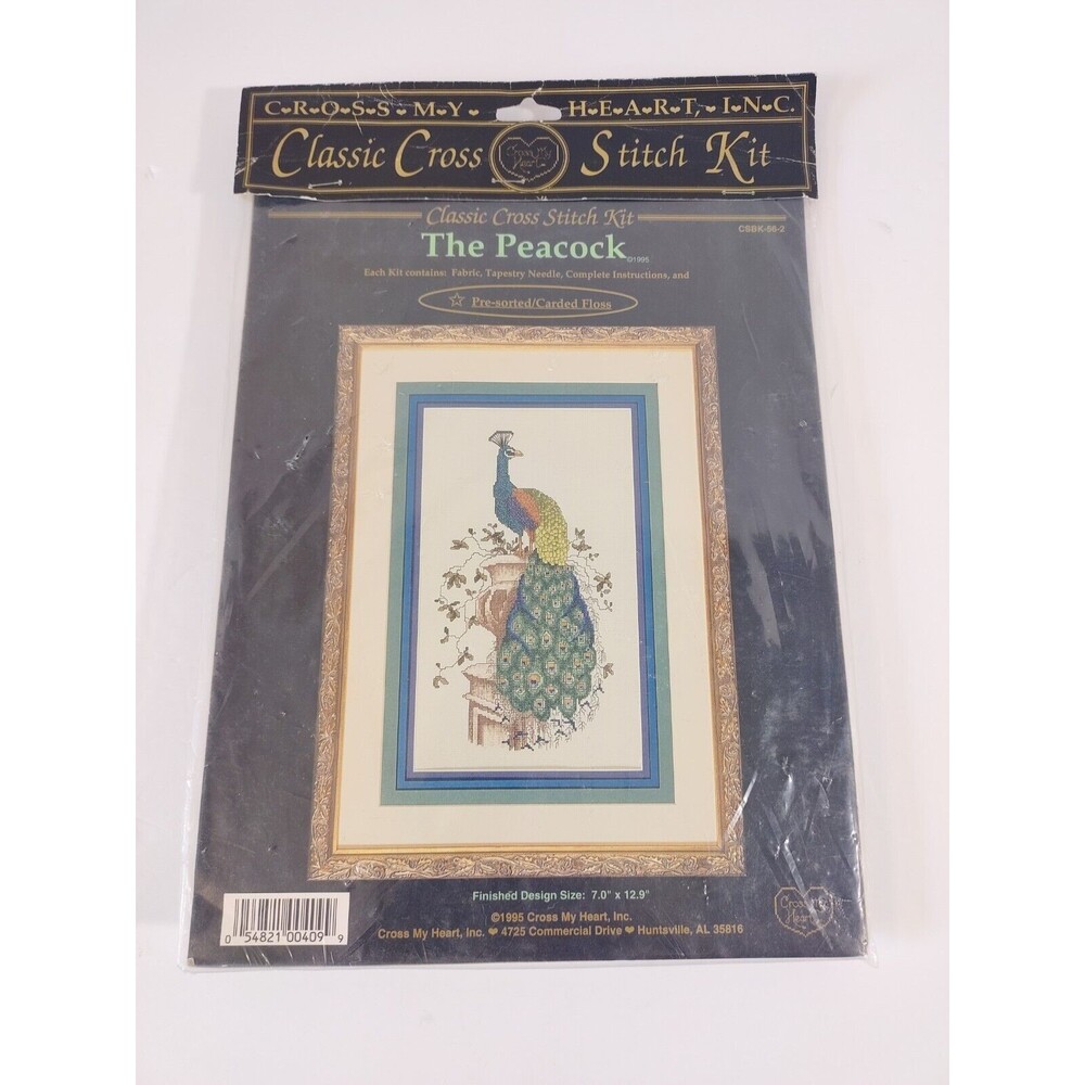 Cross My Heart The Peacock Classic Cross Stitch